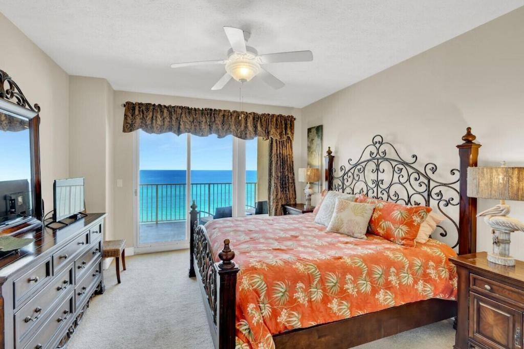 Treasure Island 707 - Gulf Front, Sunset Views, Heated Resort Pool & Hot Tub! 파나마 시티 외부 사진