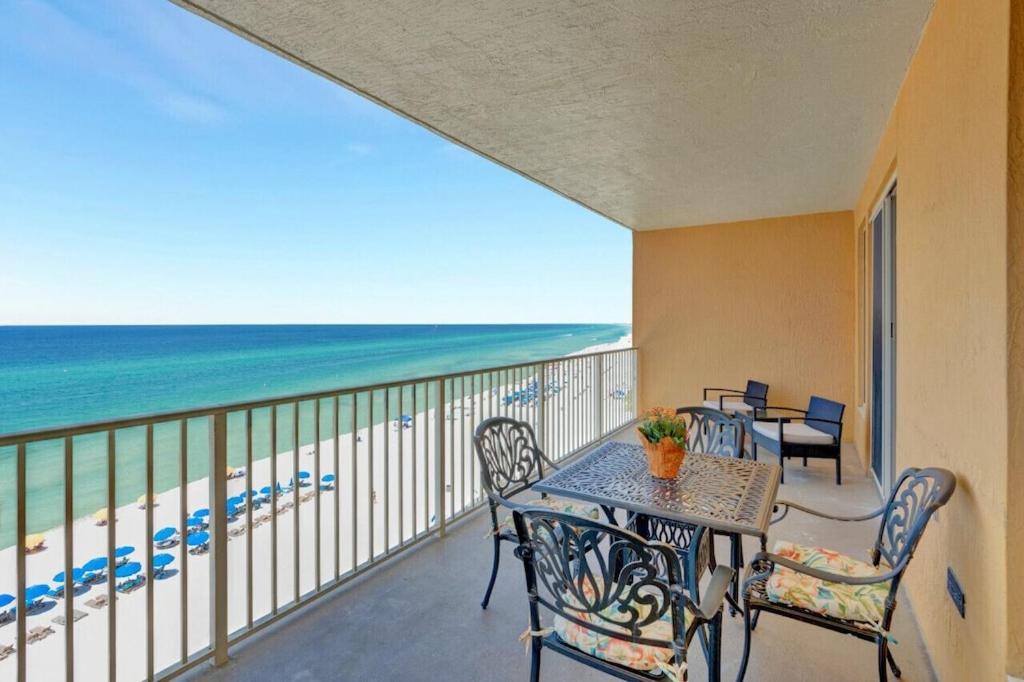 Treasure Island 707 - Gulf Front, Sunset Views, Heated Resort Pool & Hot Tub! 파나마 시티 외부 사진