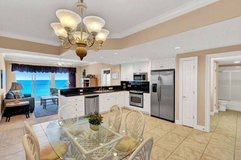 Treasure Island 707 - Gulf Front, Sunset Views, Heated Resort Pool & Hot Tub! 파나마 시티 외부 사진